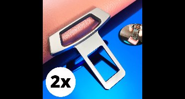 2 Stuks - Gordel Alarm Stoppers - Gordel Verlenger - Veilige Gordel Piep Stopper - Waarschuwing Stopper - Gordel Clip - Autogordel Piep - Auto Accessoires