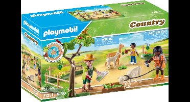 PLAYMOBIL Country Alpaca wandeling - 71251