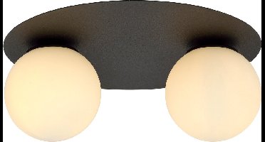 Ledl SOLAR 2 Plafondlampen Zwart / Opaal