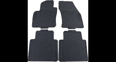 Hoge Kwaliteit Rubberen Wintermatten Matten Geschikt voor Volkswagen Tiguan Vanaf 2016 4 Delig Pasklaar