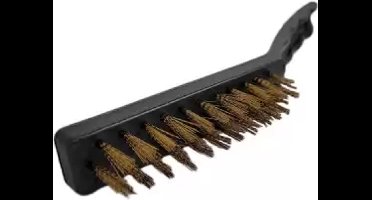 Messing remklauwborstel-225mm- Plastic handvat