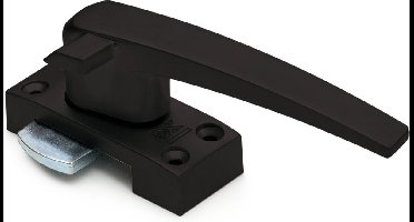 Raamsluiting - Zwart - Zamac - Dulimex - Dulimex DX raamsluiting, standaard / RBM 1200, zwart rechtswijzend