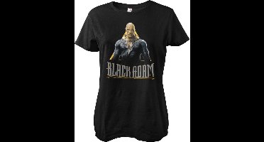 DC Comics Black Adam Dames Tshirt -L- Hero Zwart