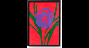 Abstracte poster Context - A2 - 42 x 59,4 cm - Inclusief lijst (Zwart MDF) - Kunst - Hoogwaardige abstracte poster - Illustratie - ArtStract - Abstracte kunst Online - Abstracte posters