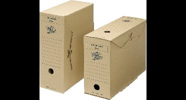 Loeff's archiefdoos Universeel Box A4 34x25x12 cm Pak van 25 stuks - FSC