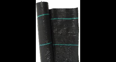 Nature - Gronddoek - 1 x 25m - 100 g/m² - zwart - anti-worteldoek