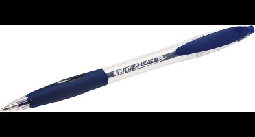 Bic Atlantis balpen - Intrekbaar - Blauw - 12 stuks