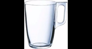 Theeglazen/bekers 8 stuks 320 ml