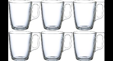 Luminarc Theeglazen / koffieglazen - 24x stuks - glas - 250 ml - Vaatwasser bestendig