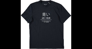 Mustang T-shirt Alex C Print donkerblauw maat M