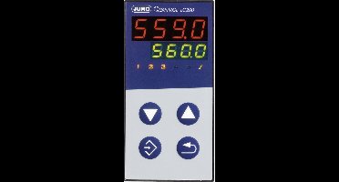 Jumo Quantrol LC200 Temperatuurregelaar L, J, T, K, E, N, S, R, Pt100, Pt1000, KTY Relais 3 A (l x b x h) 80 x 48 x 96