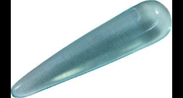 Massage Griffel - Blauwe Obsidiaan - Helder - Kristal / Edelsteen - ca. 8cm