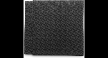 Hama Map met 4-D ringmechaniek, 70 mm rugbreedte, met slipcase, zwart/grijs