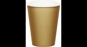 Bekertjes glittering gold (24st)