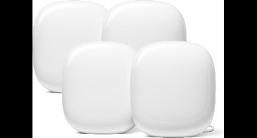 Google Nest Wifi Pro - Mesh Wifi - Wifi 6E - 4-pack