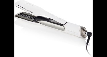 ghd – Duet Style – 2-in-1 Hete Lucht Stijltang – Droogt en Stylet – Keramische Coating – Shine Shot – Wit