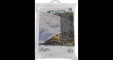 Nature - Groeifolie - Afdekzeil - 3 x 4m - 100μ - Transparant - Multifunctioneel
