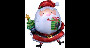 Folieballon kerstman supershape 93cm