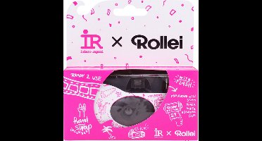 Rollei IR Recyclable Single Use Camera RPX 400 135/27 exp film met FLITS