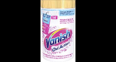 Vanish Oxi Action - Vlekkenverwijderaar Poeder - Zonder Bleek - Witte Was - 1.5 Kg