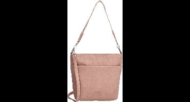 Beagles Malaga Crossbody Schouder Tas Shopper Fashion Bag - Tote Bag - Dames Tas - Lichtroze