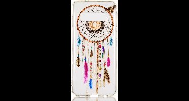 Shop4 - Geschikt voor Samsung Galaxy S10 Hoesje - Zachte Back Case Dromenvanger Kleurrijk