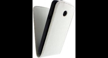 Xccess Leather Flip Case Huawei Ascend Y330 White