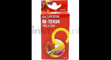 FLWR - Inktcartridge / 24 / Geel - Geschikt voor Epson