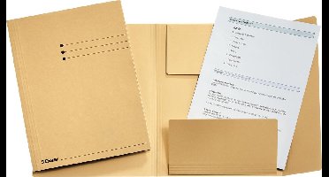 Esselte Manilla 3-klepsmap - A4 - 50 stuks - Gems