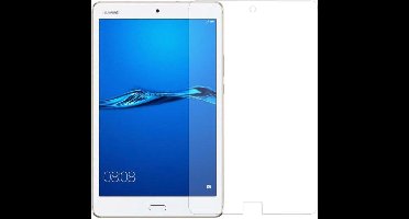Shop4 - Huawei MediaPad M3 Lite 8 Glazen Screenprotector -  Gehard Glas Transparant