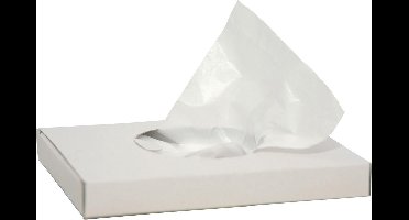 Damesverbandzakjes - Kunststof - Wit - 50x30 stuks