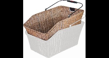 KlickFix Structura GT fietsmand voor Racktime bruin