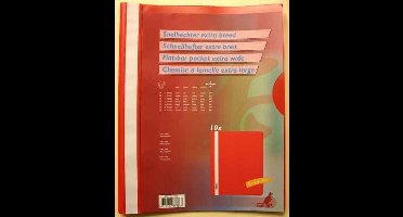 10x Snelhechter Kangaro - Rood - Extra breed