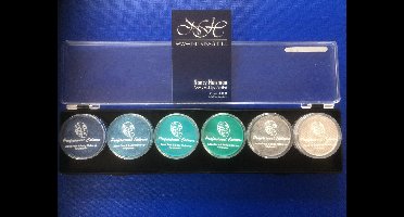 PartyXplosion - Schmink palette Sea / Mermaid / Zee / Zeemeermin -Carnaval - NH1800 -