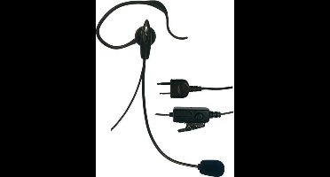 Albrecht.Audio AE 30 Monauraal In-ear Zwart hoofdtelefoon