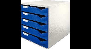 Leitz Ladenblok met 5 laden - Wit/Blauw