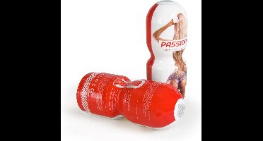 Power Escorts - Masturbator Cup - Red Passion - BR25 - beige - Kunst Kut - Kunst Vagina - Speeltjes voor Mannen - Pocket Pussy - beige