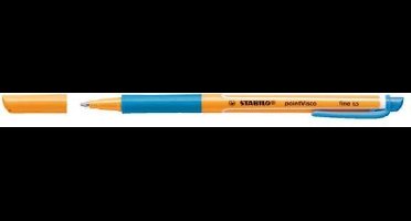 STABILO pointVisco - Rollerball - Gel Inkt - Medium 0,5 mm - Turquoise - per stuk