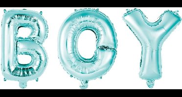 Globos Europe Folie ballon Boy - Blauwe ballon voor geboorte, babyshower