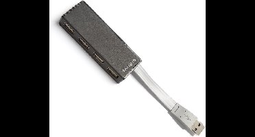 Targus 4 Poort USB 2.0 Hub - Zwart