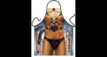 Benza Schort I'm your Slave man - Sexy/Leuke/Grappige/Mooie Keukenschort