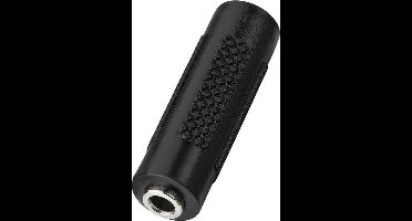 Monacor NTA-235 1 x 3.5 mm Zwart