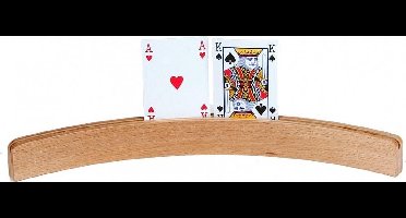 Longfield Games Houten Kaarthouder Gebogen 52cm Per 4 Stuks