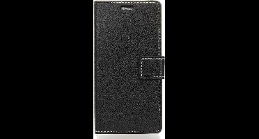 Shop4 - Nokia 9 PureView Hoesje - Wallet Case Lychee Zwart