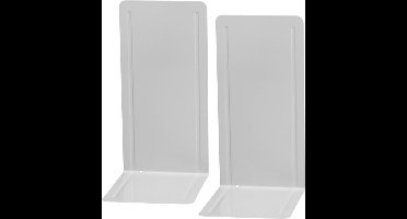 MAUL Boekensteunen staal 14 x 12 x 24 cm grijs