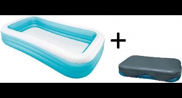 Intex Familie Zwembad 305 x 183 x 56 cm + afdekhoes