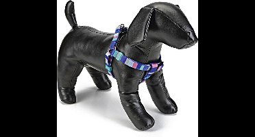 Beeztees nylon borsttuig Stripes 46-75 cm x 20 mm