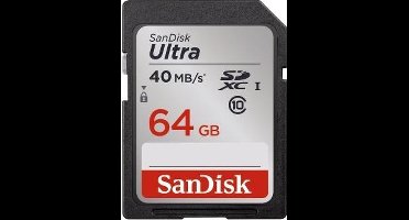 Sandisk Ultra SD kaart 64 GB
