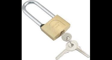 STARX  HANGSLOT DUBBEL HOGE-BEUGEL 50MM MESS