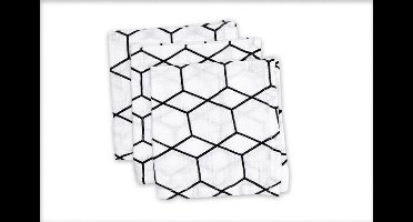 Hydrofiel washandje GRID (3 stuks)